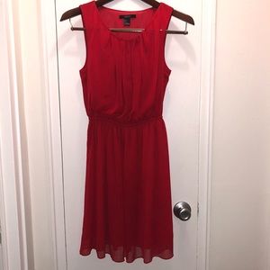 Red dress